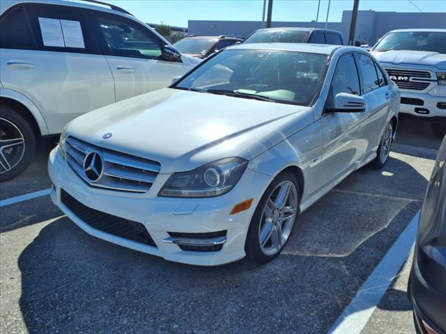 used 2012 Mercedes-Benz C-Class car, priced at $11,000