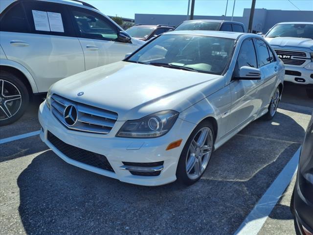 used 2012 Mercedes-Benz C-Class car, priced at $11,000