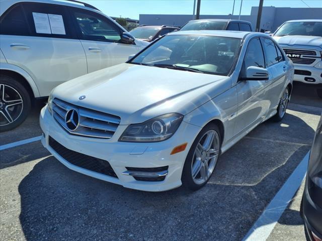 used 2012 Mercedes-Benz C-Class car, priced at $11,000