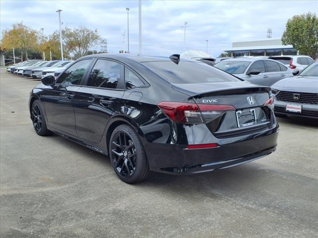 new 2025 Honda Civic Hybrid car, priced at $30,100