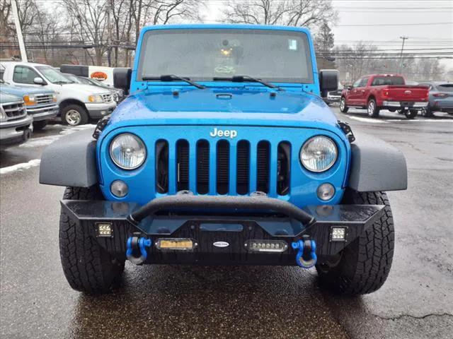used 2015 Jeep Wrangler Unlimited car, priced at $16,929