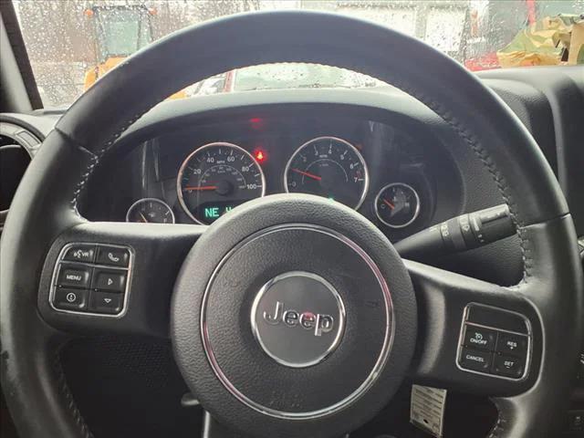 used 2015 Jeep Wrangler Unlimited car, priced at $16,929