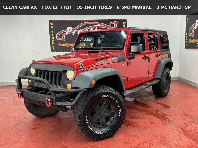 used 2014 Jeep Wrangler Unlimited car, priced at $18,999