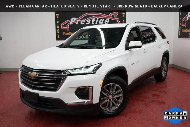 used 2022 Chevrolet Traverse car, priced at $25,485