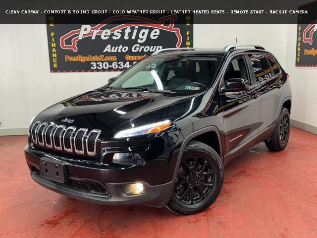 used 2017 Jeep Cherokee car, priced at $13,999