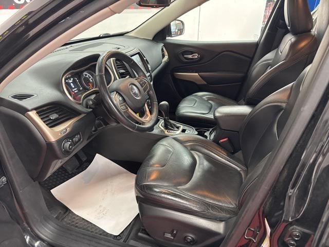 used 2017 Jeep Cherokee car, priced at $13,900