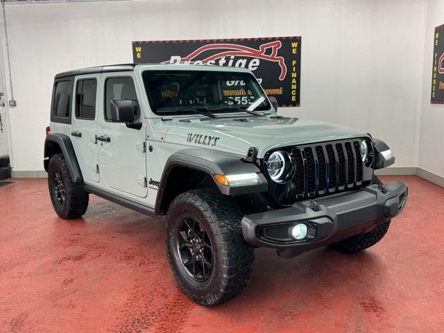 used 2024 Jeep Wrangler car, priced at $35,372