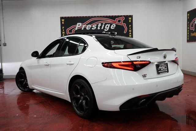 used 2018 Alfa Romeo Giulia car, priced at $18,311