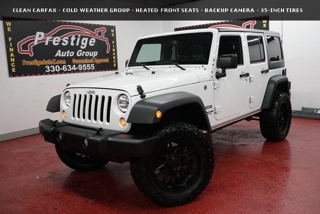 used 2017 Jeep Wrangler Unlimited car, priced at $18,985