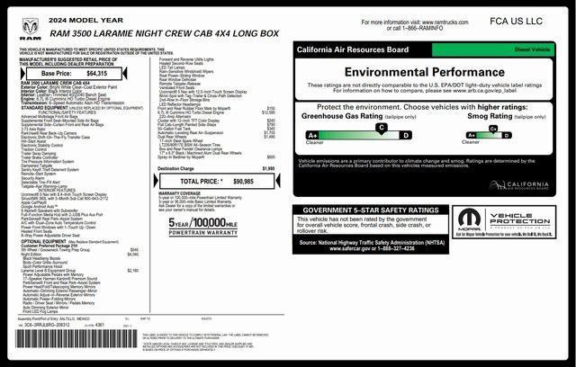 used 2024 Ram 3500 car, priced at $64,900