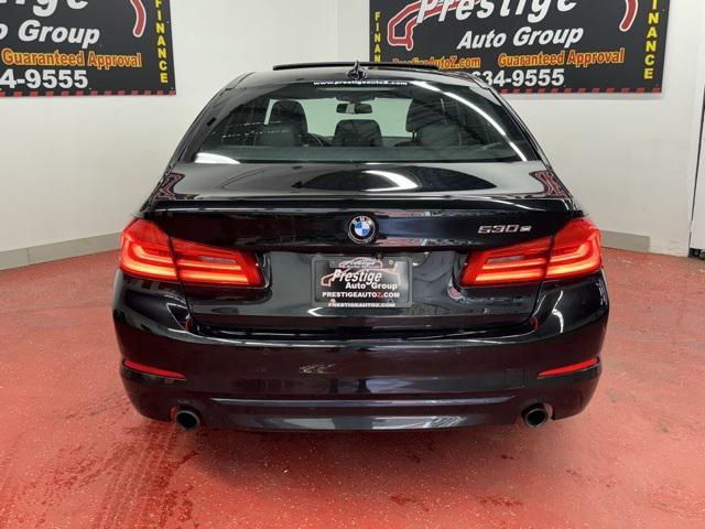 used 2018 BMW 530e car, priced at $15,501