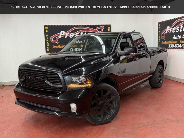 used 2018 Ram 1500 car, priced at $23,802