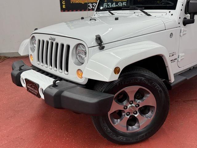 used 2016 Jeep Wrangler Unlimited car, priced at $18,739