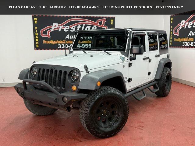 used 2016 Jeep Wrangler Unlimited car, priced at $16,900