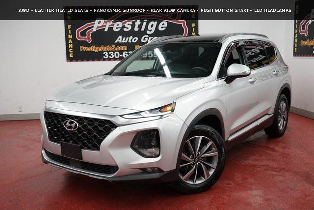 used 2019 Hyundai Santa Fe car, priced at $17,889