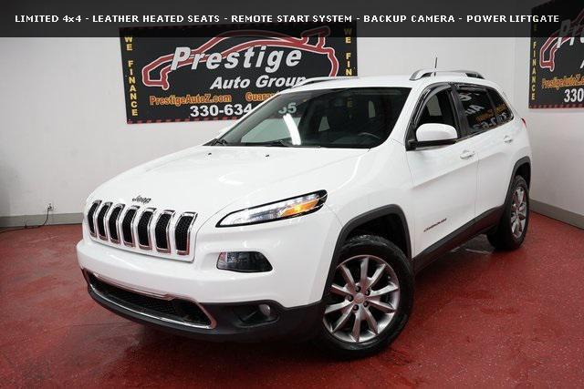 used 2018 Jeep Cherokee car, priced at $14,841