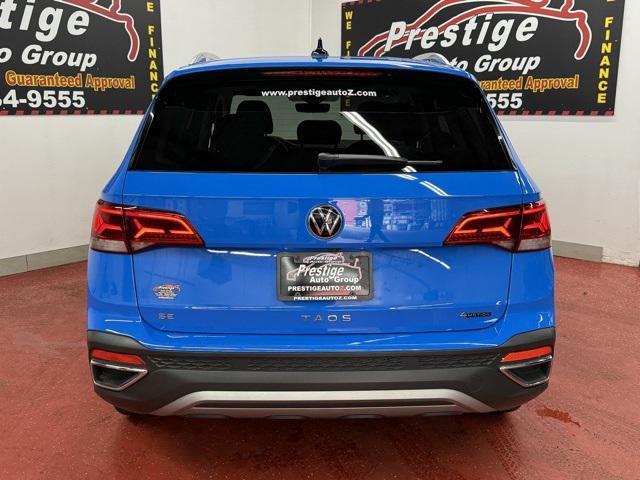 used 2022 Volkswagen Taos car, priced at $18,111
