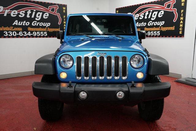 used 2015 Jeep Wrangler Unlimited car, priced at $19,268