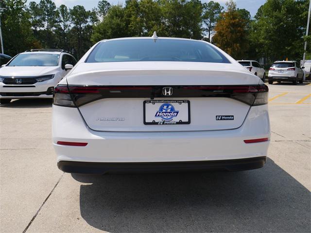 new 2025 Honda Accord car, priced at $28,753
