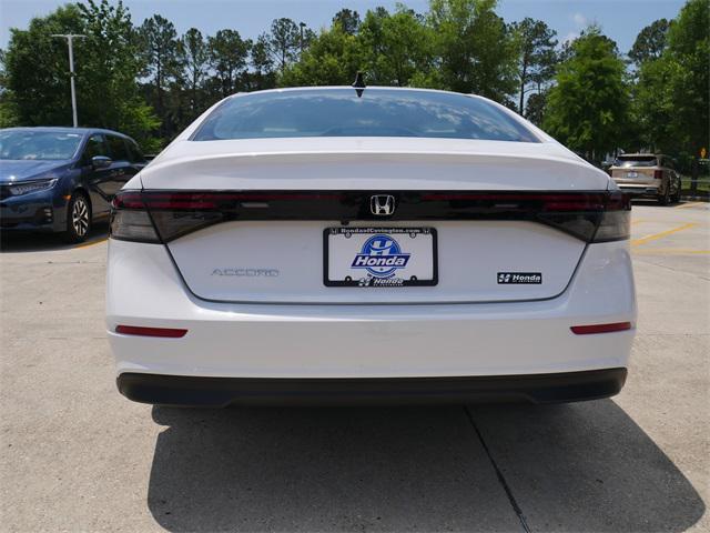 new 2025 Honda Accord car, priced at $30,725