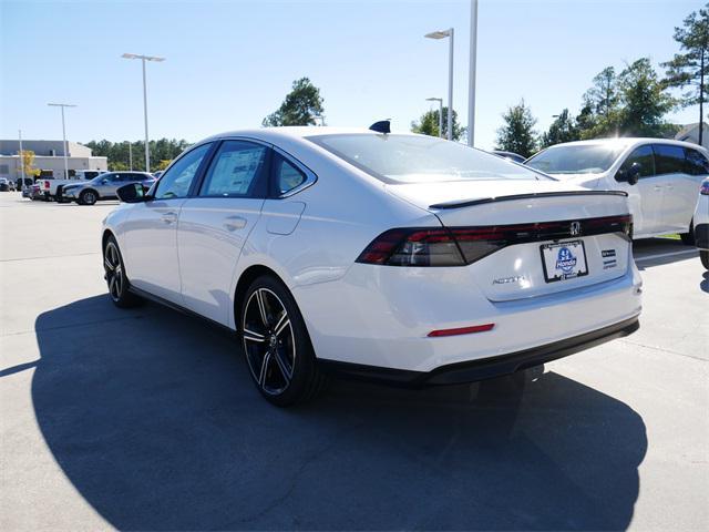 new 2025 Honda Accord Hybrid car, priced at $33,720