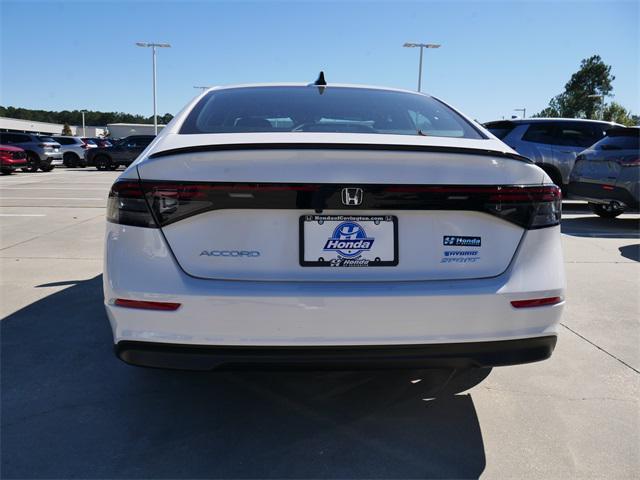 new 2025 Honda Accord Hybrid car, priced at $33,720