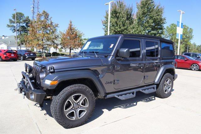 used 2022 Jeep Wrangler Unlimited car, priced at $29,500