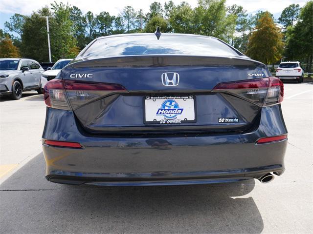 new 2025 Honda Civic car, priced at $27,495