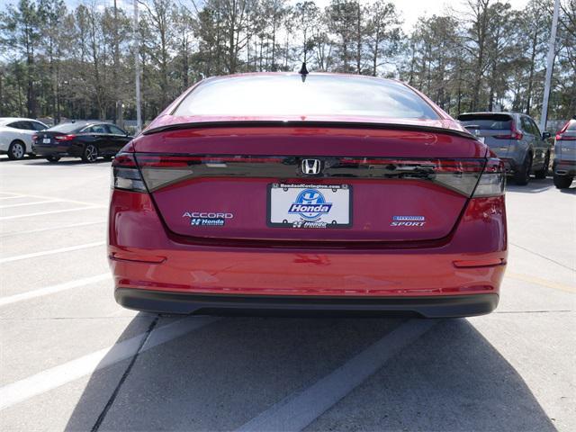 new 2025 Honda Accord Hybrid car, priced at $35,260