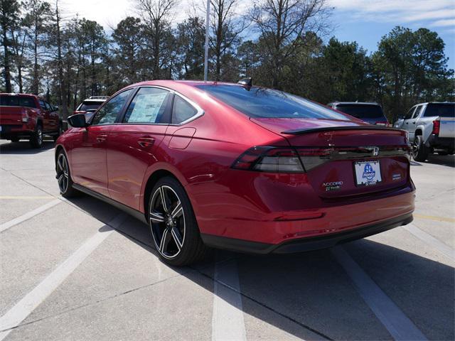 new 2025 Honda Accord Hybrid car, priced at $35,260