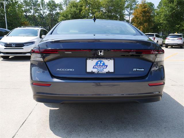 new 2025 Honda Accord car, priced at $30,339