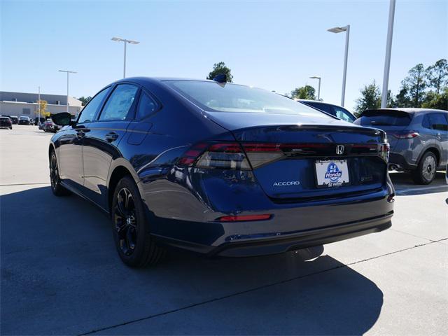 new 2025 Honda Accord car, priced at $30,339