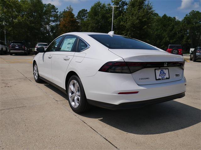 new 2025 Honda Accord car, priced at $28,753