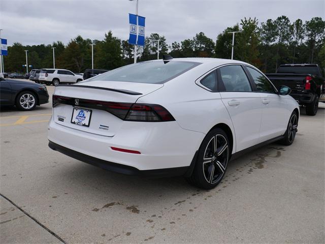 new 2024 Honda Accord Hybrid car, priced at $32,876