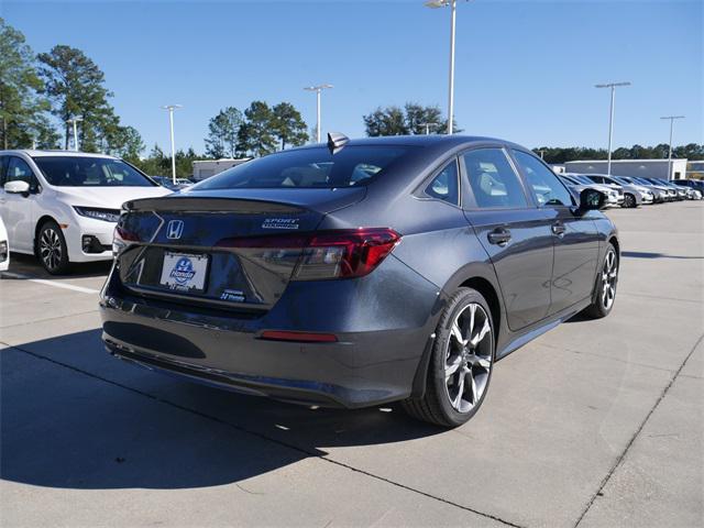 new 2025 Honda Civic Hybrid car, priced at $32,845