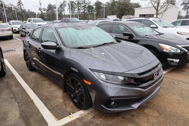 used 2019 Honda Civic car, priced at $16,500