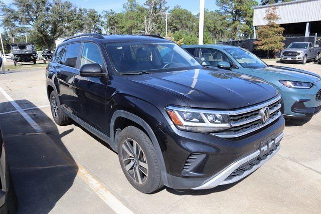 used 2021 Volkswagen Atlas car, priced at $18,500
