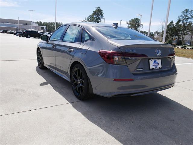 new 2025 Honda Civic Hybrid car, priced at $30,555