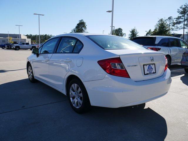 used 2012 Honda Civic car, priced at $13,950