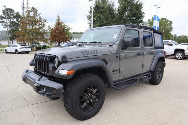 used 2021 Jeep Wrangler car, priced at $26,500