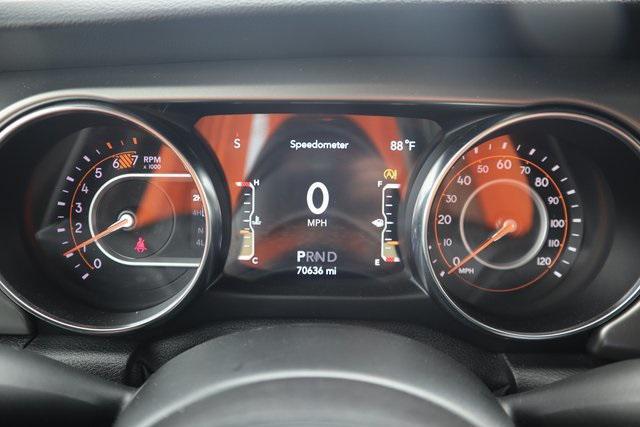 used 2021 Jeep Wrangler car, priced at $26,500