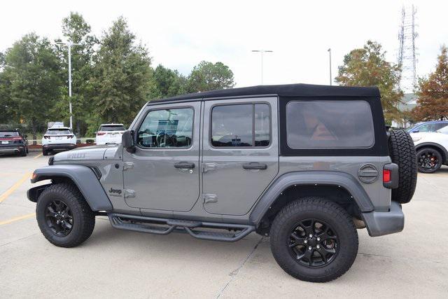 used 2021 Jeep Wrangler car, priced at $26,500