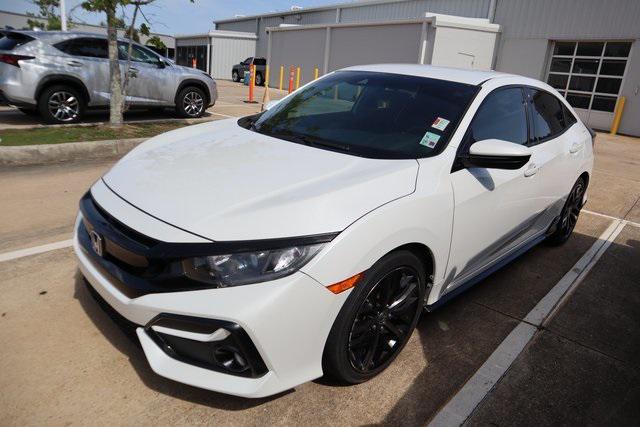 used 2021 Honda Civic car, priced at $21,500