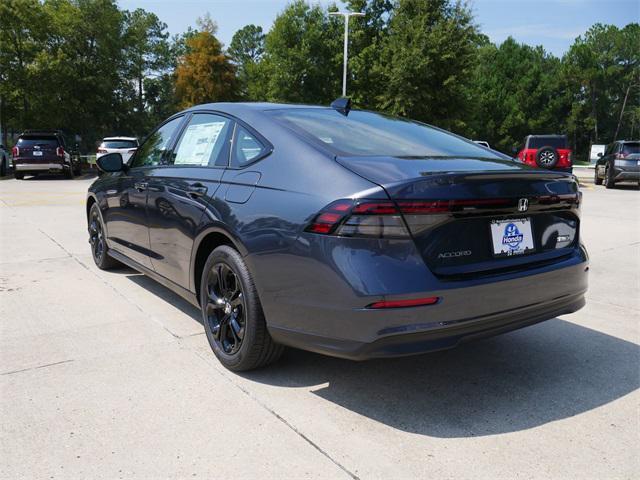 new 2025 Honda Accord car, priced at $30,339