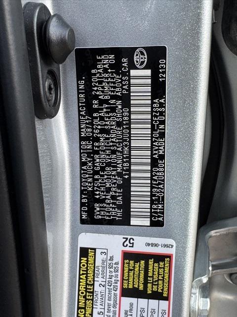used 2018 Toyota Camry car, priced at $16,579