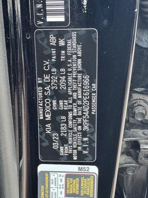 used 2023 Kia Forte car, priced at $21,053