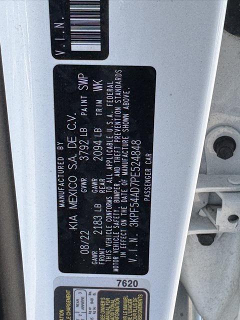 used 2023 Kia Forte car, priced at $19,108