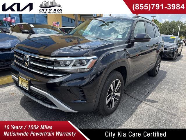 used 2022 Volkswagen Atlas car, priced at $26,548