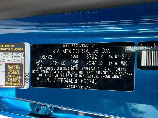 used 2023 Kia Forte car, priced at $21,464