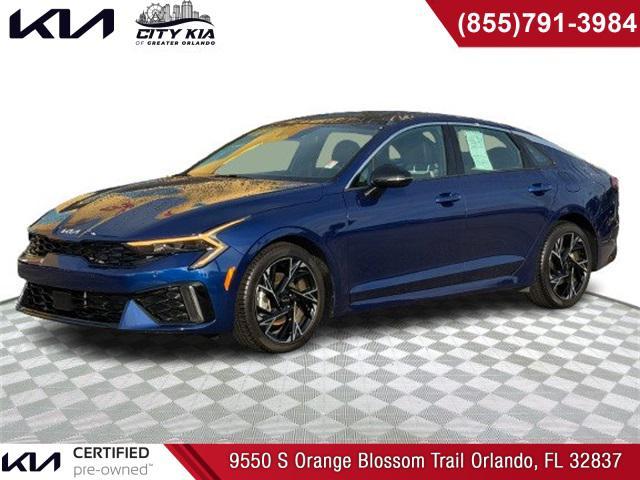 used 2025 Kia K5 car, priced at $27,983